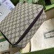 .   With a full set of original green box packaging   GGG Medium Square Bag, Gucci's new travelware collection draws on design elements from the 1900s, the heyday of luxury travel luggage. Crafted from the brand's highly