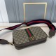 The original official website [original single goods [love] Gucci original single authentic new counter with the same high-end men's casual cross-body bag   workmanship is super refined and elegant. Equipped with importe