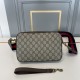 The original official website [original single goods [love] Gucci original single authentic new counter with the same high-end men's casual cross-body bag   workmanship is super refined and elegant. Equipped with importe