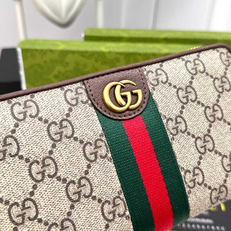 () [Original] Gucci Gucci  [Model] 6660118 small wallet [Size] 19-10-2.5cm [Color] coffee color High-end quality (original authentic) [Material] Gucci counter purchases of the classic  the original imported   cowhide  au