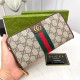 () [Original] Gucci Gucci  [Model] 6660118 small wallet [Size] 19-10-2.5cm [Color] coffee color High-end quality (original authentic) [Material] Gucci counter purchases of the classic  the original imported   cowhide  au