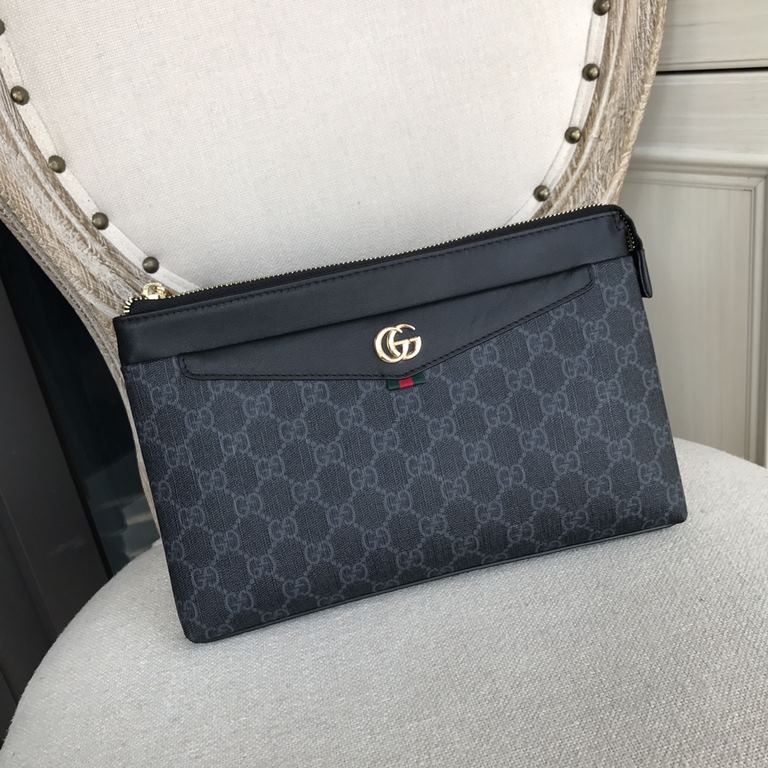 Top counter rat ruthless goods 2022 latest style Gucci Gucci men's clutch bag fire models large number of shipments to pull, clamoring counter goods  top original single goods  paper talking about bragging rights we will