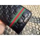 () [Original] Gucci Gucci  [Model] 666027 small wallet [Size] 19-10-2.5cm [Color] black high-end quality (original authentic) [Material] Gucci counter purchases classic  original imported   cowhide  authentic imports of 