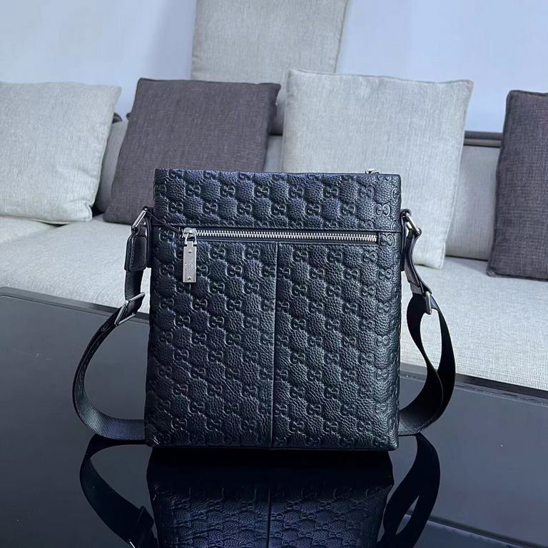 Original Leather Exclusive  [Original Goods] Gucci Crossbody BagModel 28092-2Size 24-28-7Counter new    Heavy hit replica   original leather replica   leather super soft   oversized capacity   customized counter original