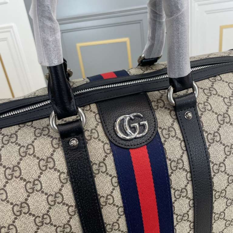 Original single goods [love] Gucci original single authentic new counter with the same high-end men's casual travel bag   workmanship is super refined and elegant. With imported raw materials cowhide counter special hard