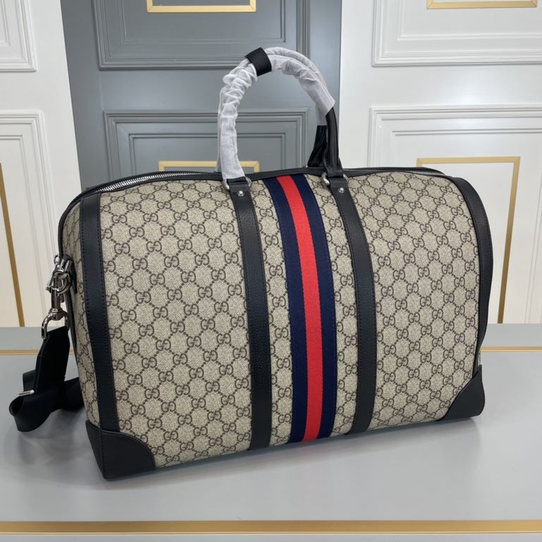 Original single goods [love] Gucci original single authentic new counter with the same high-end men's casual travel bag   workmanship is super refined and elegant. With imported raw materials cowhide counter special hard