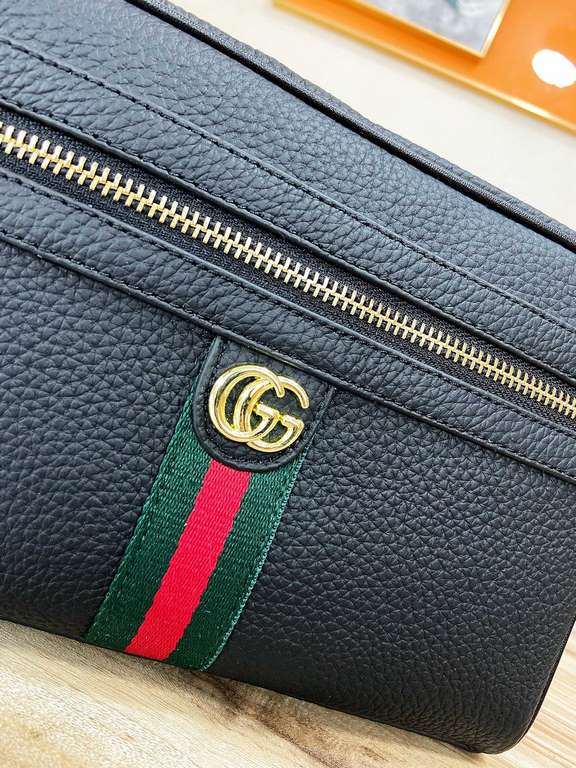 [Gucci 640-3 Clutch Bag]     Europe's top-quality water goods handbags, heavily funded to create a new channel goods   Energetic   Ideal for men's style   Original hardware   LOGO clear and unparalleled   top original he