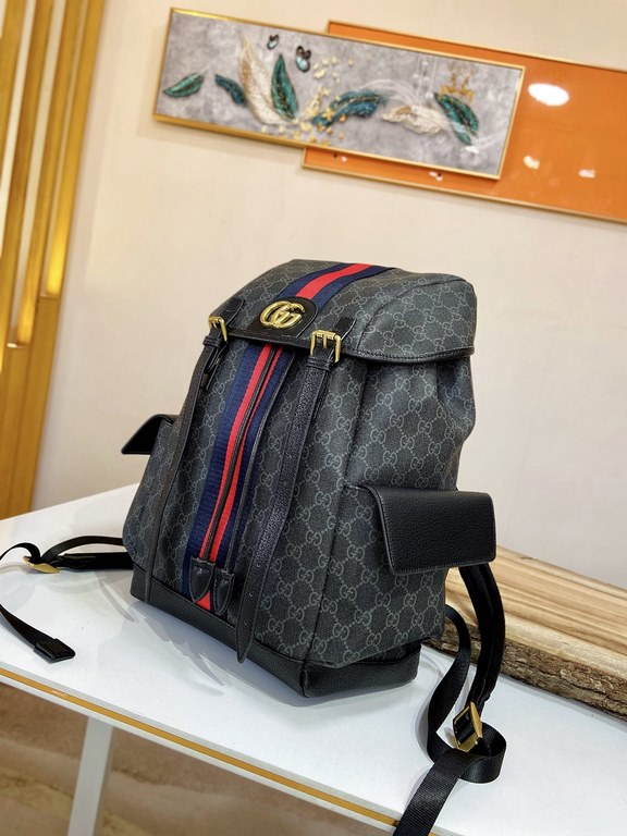 [Gucci 9080 Shoulder Bag]     New for early spring! In GG Supreme synthetic canvas with contrasting high-tech mesh detailing and styling inspired by mountaineering backpacks, the Ophidia collection is a classic pairing o