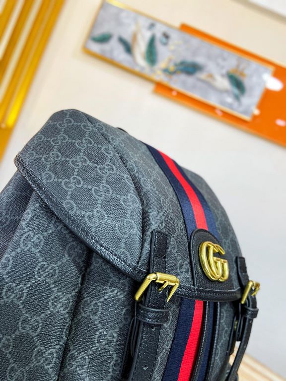 [Gucci 9080 Shoulder Bag]     New for early spring! In GG Supreme synthetic canvas with contrasting high-tech mesh detailing and styling inspired by mountaineering backpacks, the Ophidia collection is a classic pairing o