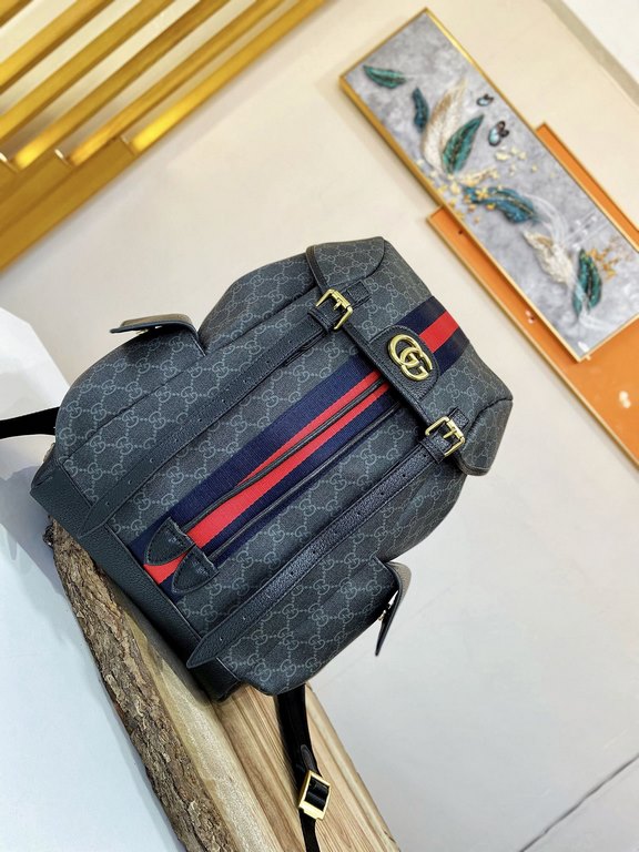 [Gucci 9080 Shoulder Bag]     New for early spring! In GG Supreme synthetic canvas with contrasting high-tech mesh detailing and styling inspired by mountaineering backpacks, the Ophidia collection is a classic pairing o