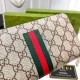 () [Original] Gucci Gucci  [Model] 666012 small wallet [Size] 19-10-2.5cm [Color] black high-end quality (original authentic) [Material] Gucci counter purchases classic  original imported   cowhide  authentic imports of 