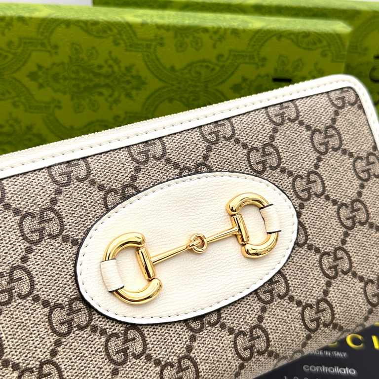 () [Original] Gucci Gucci  [Model] 6660119 small wallet [Size] 19-10-2.5cm [Color] white High-end quality (original authentic) [Material] Gucci counter purchases of classic  original imported   cowhide  authentic importe