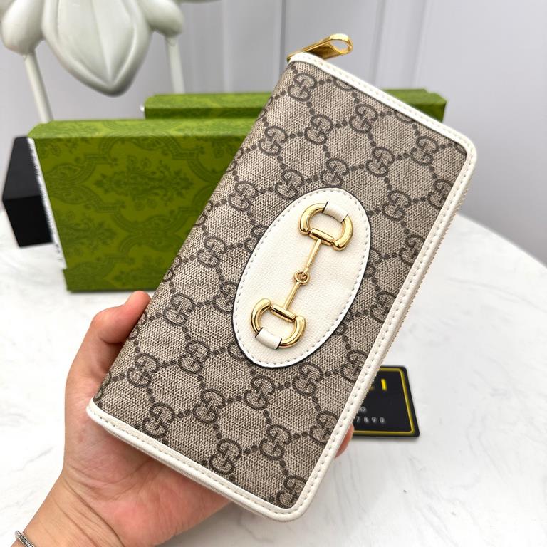 () [Original] Gucci Gucci  [Model] 6660119 small wallet [Size] 19-10-2.5cm [Color] white High-end quality (original authentic) [Material] Gucci counter purchases of classic  original imported   cowhide  authentic importe