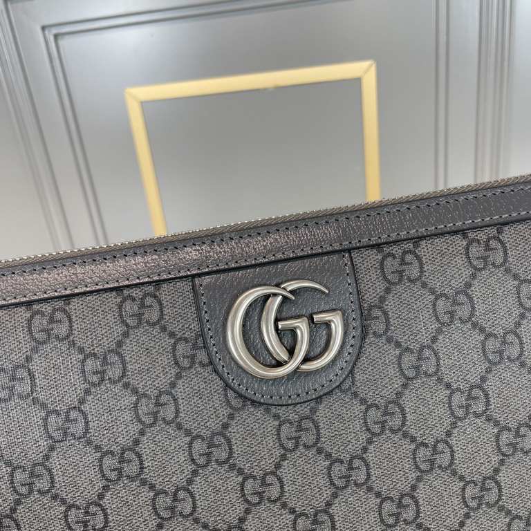 Original single goods [love] Gucci new original single authentic new counter with the same high-end men's casual clutch   workmanship super refined and elegant. With imported raw materials cowhide counter special hardwar