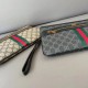 GucciGG Ophidia Collection Clutch Handbag Clutch Bag Featuring exquisite inlay workmanship, classic and versatile Photographed in real life Original fabric 517551 With small ticket   Dust bag gift box 27 x 18 cm.