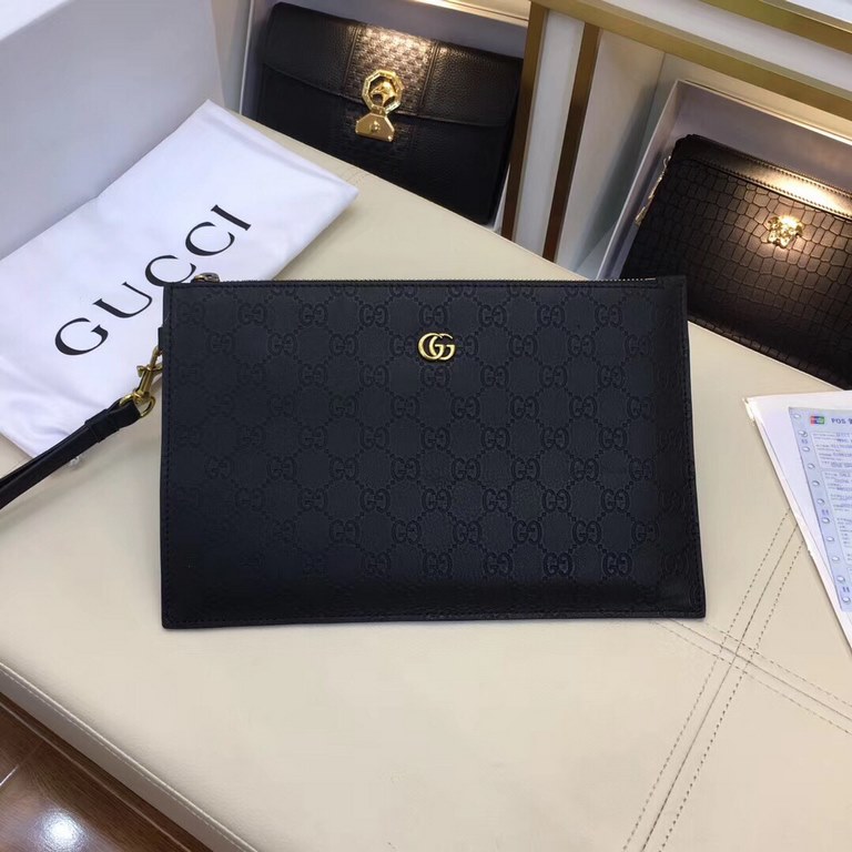 The original official network model 308-4 [original single goods [love] Gucci original single authentic new counter with the same high-end men's casual clutch   workmanship super refined and elegant. Equipped with import