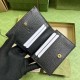 .   With full set of original green box packaging  Gucci Diana Bamboo Card Case. This card case is designed with a chic bamboo lock closure that emphasizes the flexible use of materials in Gucci's design aesthetic. Craft