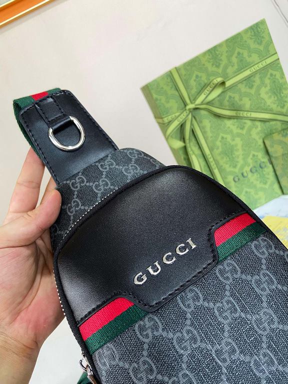 秘秘 [Gucci Chest Packs]    European water goods chest packs fanny packs, heavy money to create a new channel goods   energetic   ideal for men's   original hardware  LOGO clear and unparalleled   the top of the original f