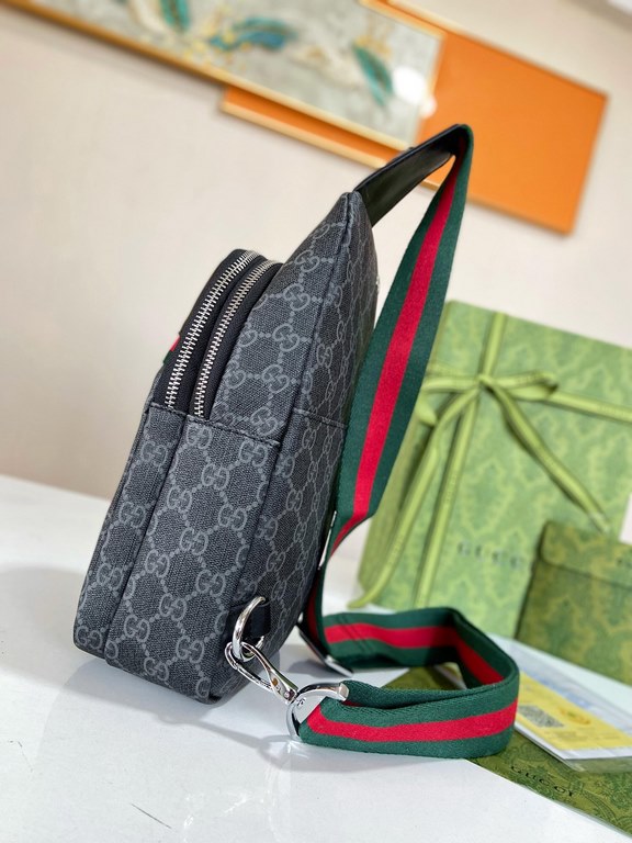 秘秘 [Gucci Chest Packs]    European water goods chest packs fanny packs, heavy money to create a new channel goods   energetic   ideal for men's   original hardware  LOGO clear and unparalleled   the top of the original f