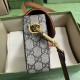 .   With a full set of original green box packaging   Chinese New Year collection Gucci Horsebit 1955 mini handbag. To celebrate the New Year and the festivities that come with it, the House presents a variety of colorfu