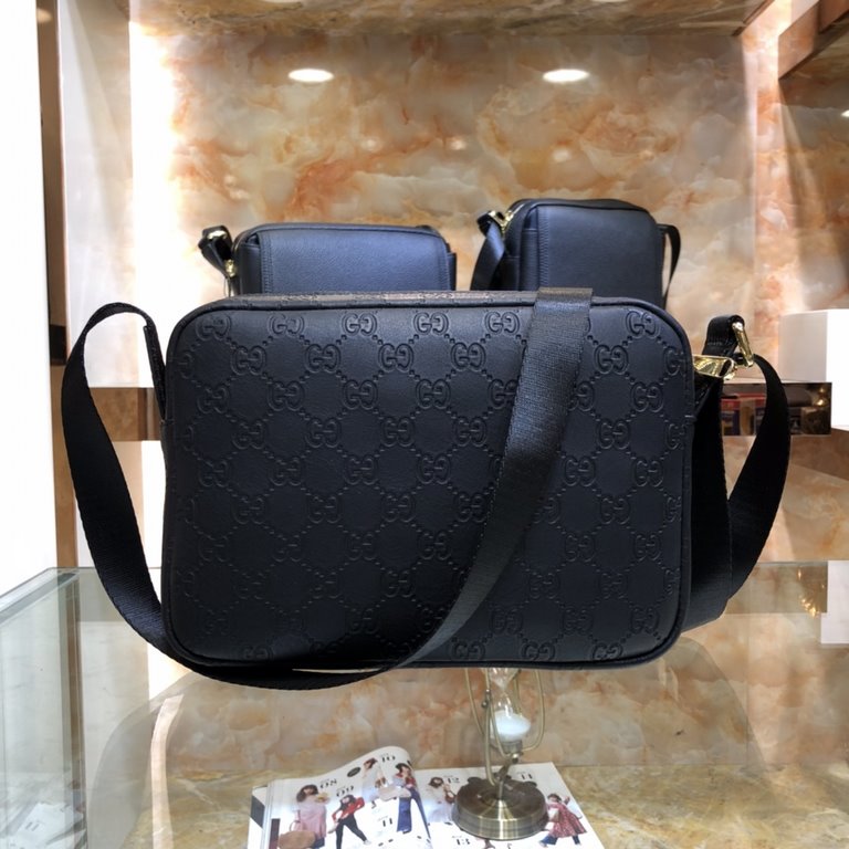 Model85032-2[Love] Gucci new (embossed models) high-end men's casual cross-body bag   super exquisite workmanship. Fashionable and versatile Made of imported cowhide leather, soft and comfortable feel super upscale      