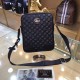 Original Leather Exclusive  [Original Goods] Gucci Crossbody BagModel 38038-2Size 24-28-6Counter new    Heavy hit replica   original leather replica   leather super soft   oversized capacity   customized counter original