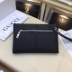 [Original single goods [love] Gucci original single authentic new counter with the same high-end men's casual clutch   workmanship is super refined and elegant. With imported raw materials cowhide counter special hardwar