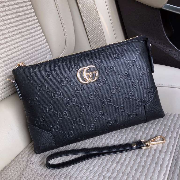 秘秘 [Gucci 133-4 clutch bag]   [color] European original single water goods handbag, heavy to create a new channel goods   Energetic   Ideal for men's   Original hardware  LOGO clear as day   Top original head layer cowhi