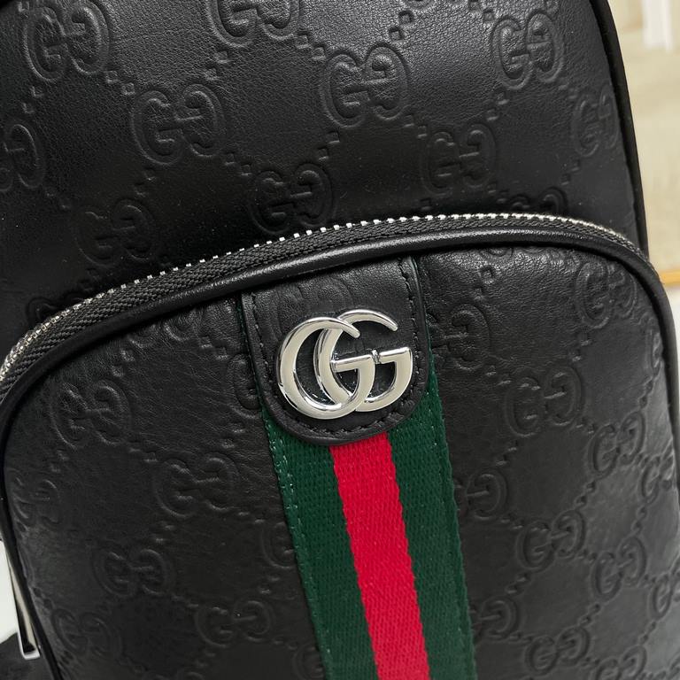 The original official network Model 323 # top original version of the goods Gucci GUCCI counter popular models, high-end atmosphere, fashion and taste, the latest top GUCCl special head layer cowhide, feel good fabric co