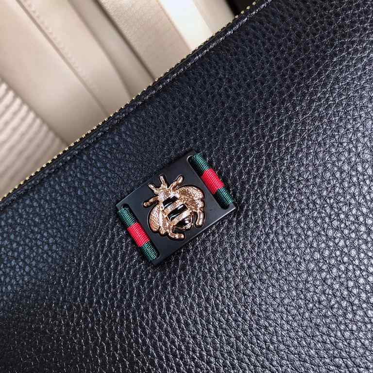 秘秘 [Gucci 133-9 Clutch]   [color] European original single water goods handbag, heavy to create a new channel goods   Energetic   Ideal for men's   Original hardware  LOGO clear as day   Top original head layer cowhide  