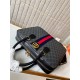 574973   High-end   The new GUCCI Ophidia collection presents a new design briefcase in GG Supreme synthetic canvas, featuring the brand's iconic webbing and double G-shaped hardware. The double handles and detachable sh