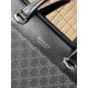 115-3Gucci Gucci briefcase   men's casual handbag computer bag Using exquisite inlay fine work, classic hundred physical photography original original fabric size 39.28.6