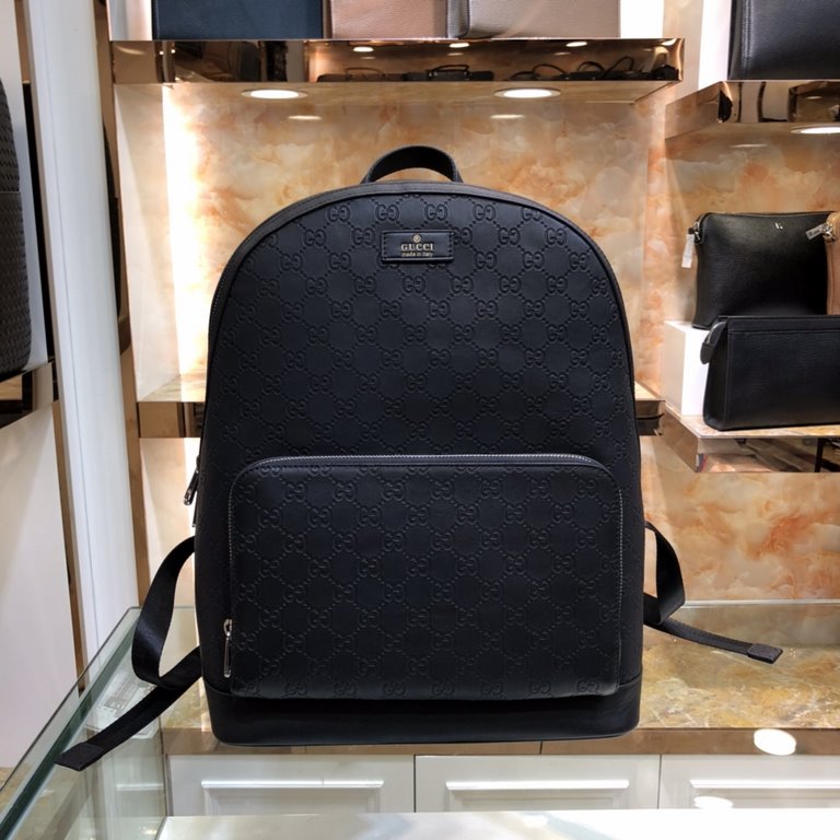 Model85012  Gucci Double G Shoulder Backpack   Explosion     Multi-functional oversized space, original single quality. Made of original single imported first layer Gucci logo cowhide. Built-in iPad compartment,   Origin