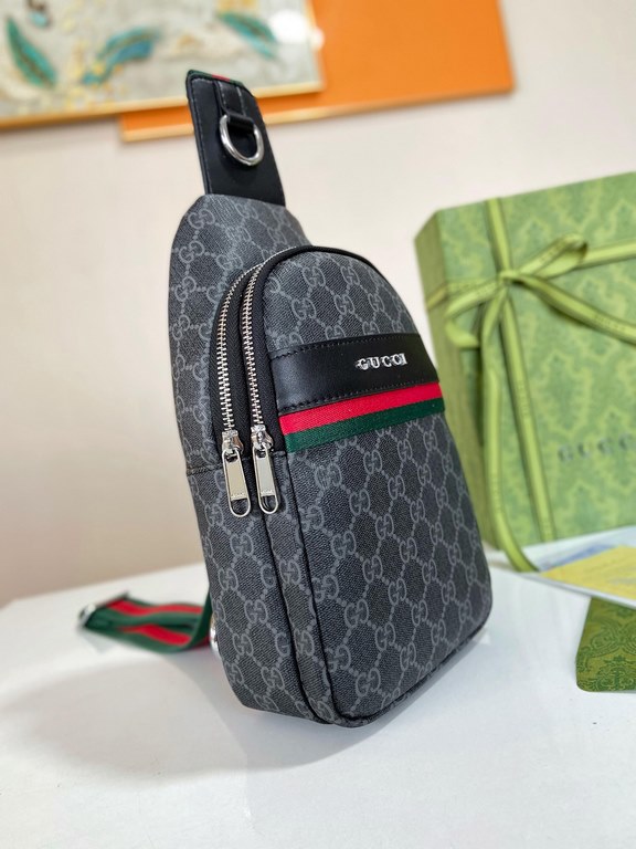 秘秘 [Gucci Chest Packs]    European water goods chest packs fanny packs, heavy money to create a new channel goods   energetic   ideal for men's   original hardware  LOGO clear and unparalleled   the top of the original f