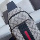 Exclusive  [Original Goods] Gucci GUCCI Chest BagSize 18-31-5Counter new    heavy hit replica   original leather replica   leather super soft   super large capacity   customized counter original hardware  smooth zipper  