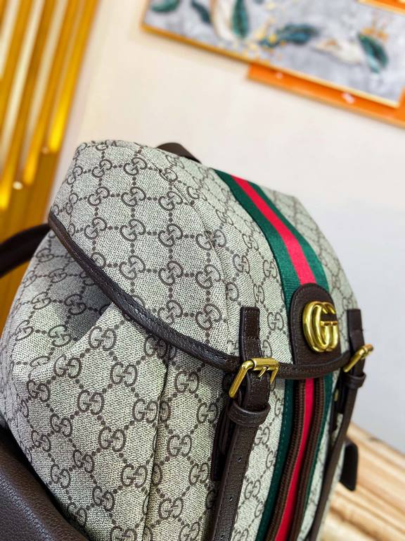 [Gucci 9080 Shoulder Bag]     New for early spring! In GG Supreme synthetic canvas with contrasting high-tech mesh detailing and styling inspired by mountaineering backpacks, the Ophidia collection is a classic pairing o