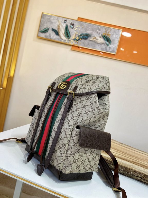 [Gucci 9080 Shoulder Bag]     New for early spring! In GG Supreme synthetic canvas with contrasting high-tech mesh detailing and styling inspired by mountaineering backpacks, the Ophidia collection is a classic pairing o