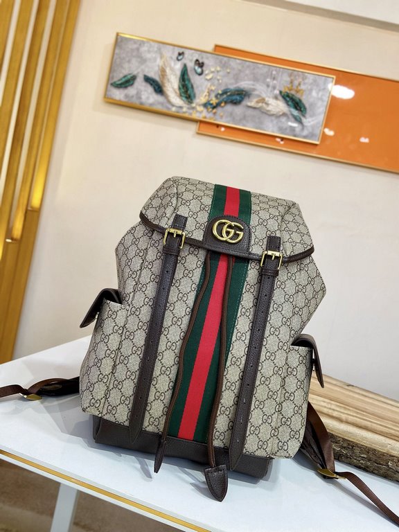 [Gucci 9080 Shoulder Bag]     New for early spring! In GG Supreme synthetic canvas with contrasting high-tech mesh detailing and styling inspired by mountaineering backpacks, the Ophidia collection is a classic pairing o