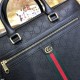 Model85010-1Gucci double G briefcase  , the original single quality Imported head layer cowhide, soft and comfortable, feel superb, high-quality hardware, hardware with LOGO. special grade, simple design, very fashionabl