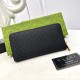 [Original] Gucci Gucci  [Model] 666005 Small Wallet [Size] 19-10-2.5cm [Color] Black High-end quality (original authentic) [Material] Gucci Counter OEM Classics  Original Imported   Cowhide  Authentic Imported YKK Logo H