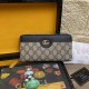 () [Original] Gucci Gucci  [Model] 666086 small wallet [Size] 19-10-2.5cm [Color] black high-end quality (original authentic) [Material] Gucci counter purchases classic  original imported   cowhide  authentic imports of 