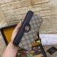 () [Original] Gucci Gucci  [Model] 666086 small wallet [Size] 19-10-2.5cm [Color] black high-end quality (original authentic) [Material] Gucci counter purchases classic  original imported   cowhide  authentic imports of 