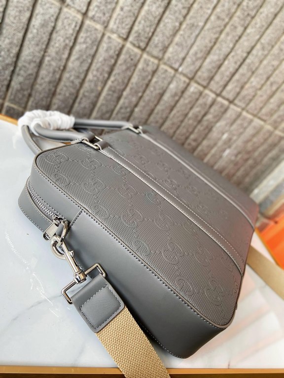 Model 798    Gucci official synchronization high version of the briefcase handbag exclusive first original single cowhide leather material top hardware accessories non-market ordinary goods low-profile luxury completely 