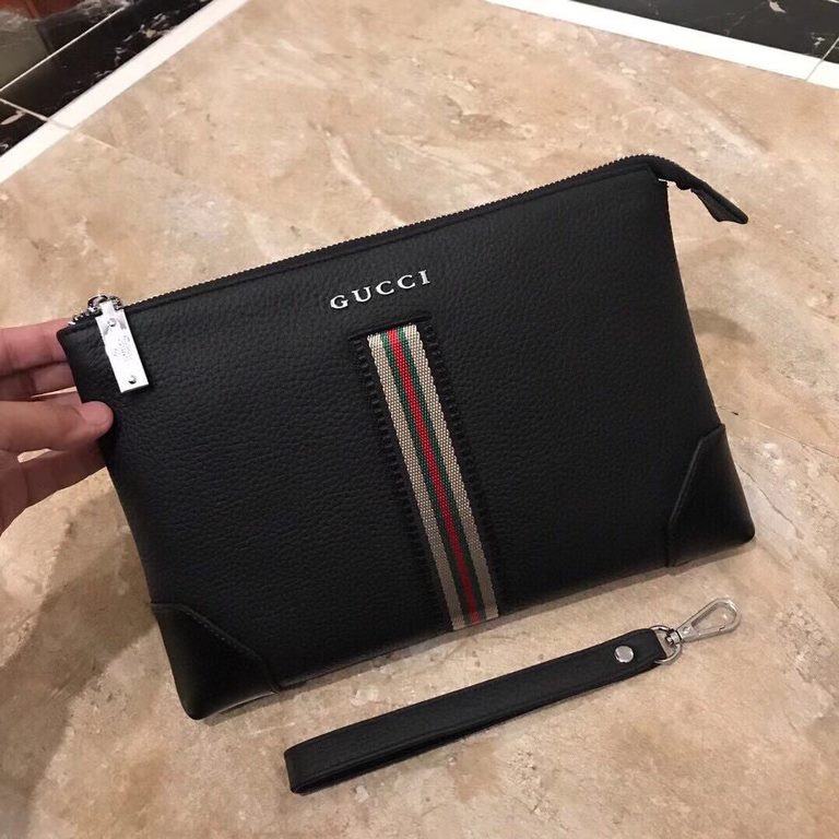 Overseas original, generation level, Gucci tube network synchronization new men's bag .... The counter gunmetal hardware.