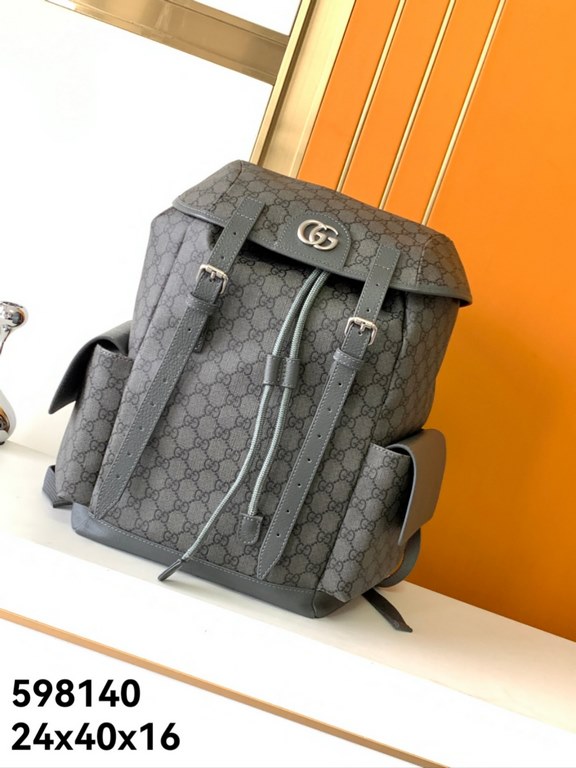 Duffel Bag, 598140 #G The house of G continues to update the color palette by adding more sophisticated shades. The new colorways and color combinations give a fresh take on the brand's iconic pieces for a modern style. 