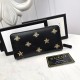 () [Original] Gucci Gucci  [Model] 666023 small wallet [Size] 19-10-2.5cm [Color] black high-end quality (original authentic) [Material] Gucci counter purchases classic  original imported   cowhide  authentic imports of 