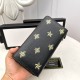 () [Original] Gucci Gucci  [Model] 666023 small wallet [Size] 19-10-2.5cm [Color] black high-end quality (original authentic) [Material] Gucci counter purchases classic  original imported   cowhide  authentic imports of 