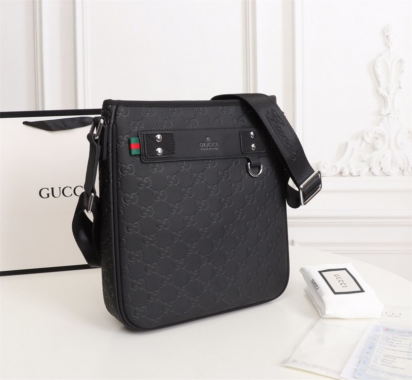 Batch (Model 33086 ~ crossbody bag black) Gucci GUCCI [Delight] men's casual series      quite broad and smooth generous last design, with superb stitching outlines the casual elegance of the mood,      depicts the man's