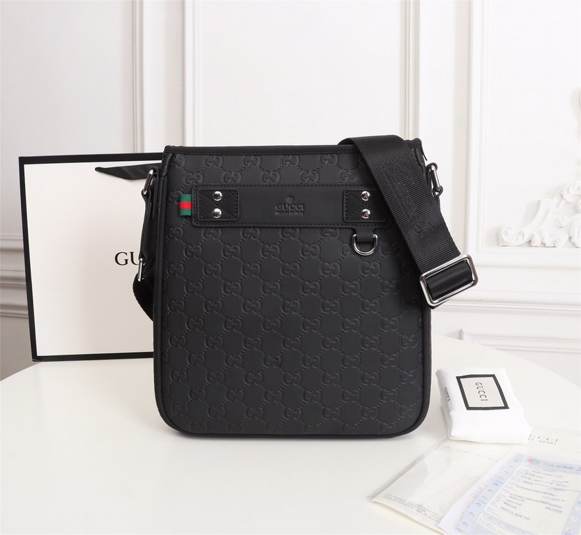 Batch (Model 33086 ~ crossbody bag black) Gucci GUCCI [Delight] men's casual series      quite broad and smooth generous last design, with superb stitching outlines the casual elegance of the mood,      depicts the man's