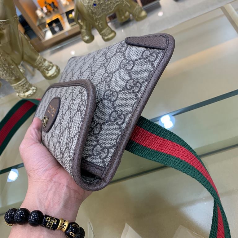 The original official network Model 598113## top original goods Gucci GUCCI counter fanny packs popular models, high-end atmosphere, fashion and taste, the latest top GUCCl special leather, feel good thickness enough, th